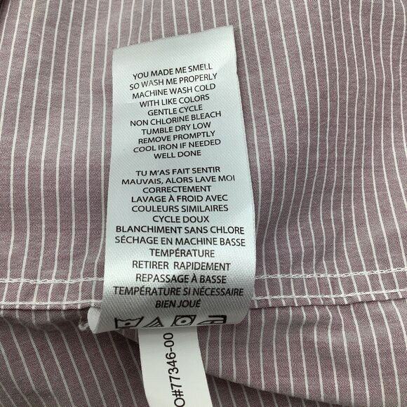 Travis Mathew Mens Long Sleeve Button Up Shirt Size Large - Picture 8 of 8